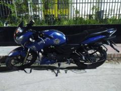 TVS Apache RTR 150 Matt Blue